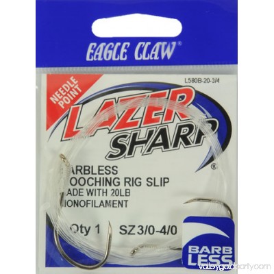 Eagle Claw,Terminal Tackle,Fish Hooks,Barbless Mooching Rig 551368662
